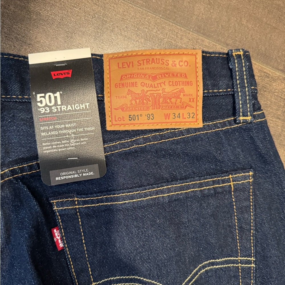 Levi's 501 '93 Straight Jeans in Dark Indigo